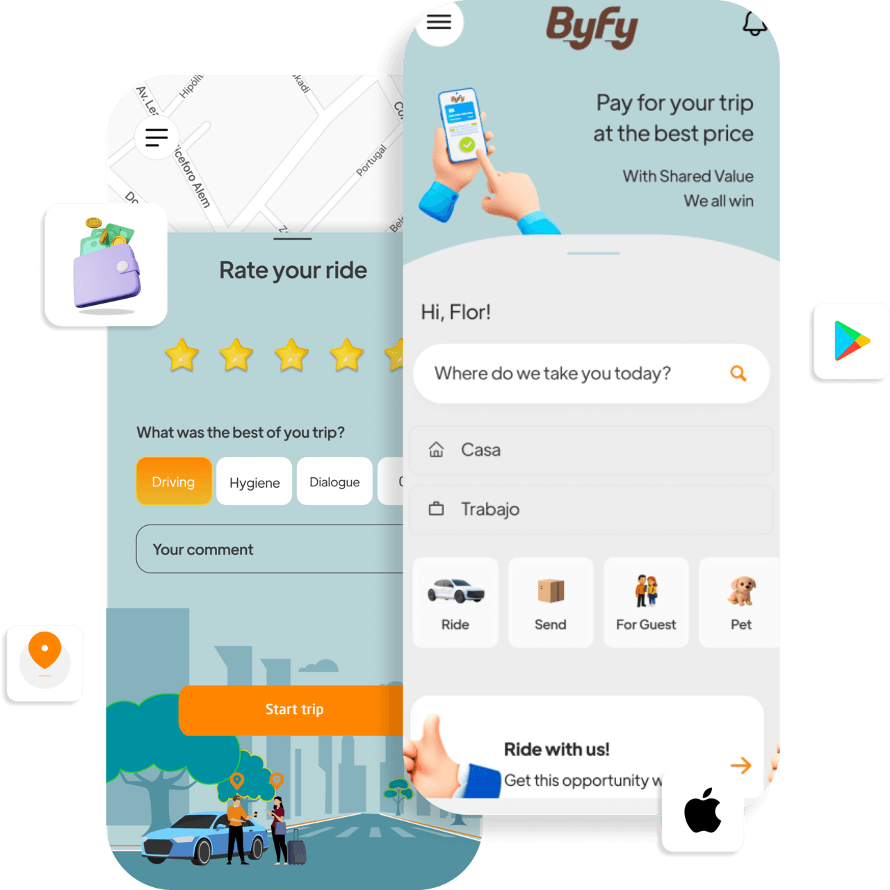 Byfy app phone image